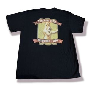 Punching mule t-shirt
